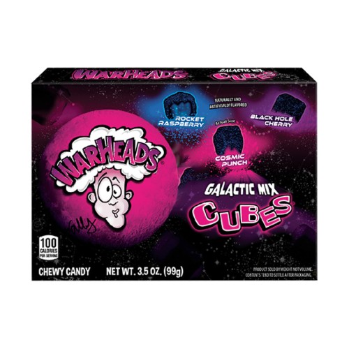 Warheads Galactic Cubes (99g)