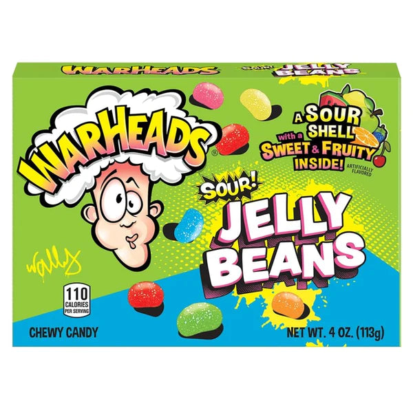 Warheads Sour Jelly Beans (113g)