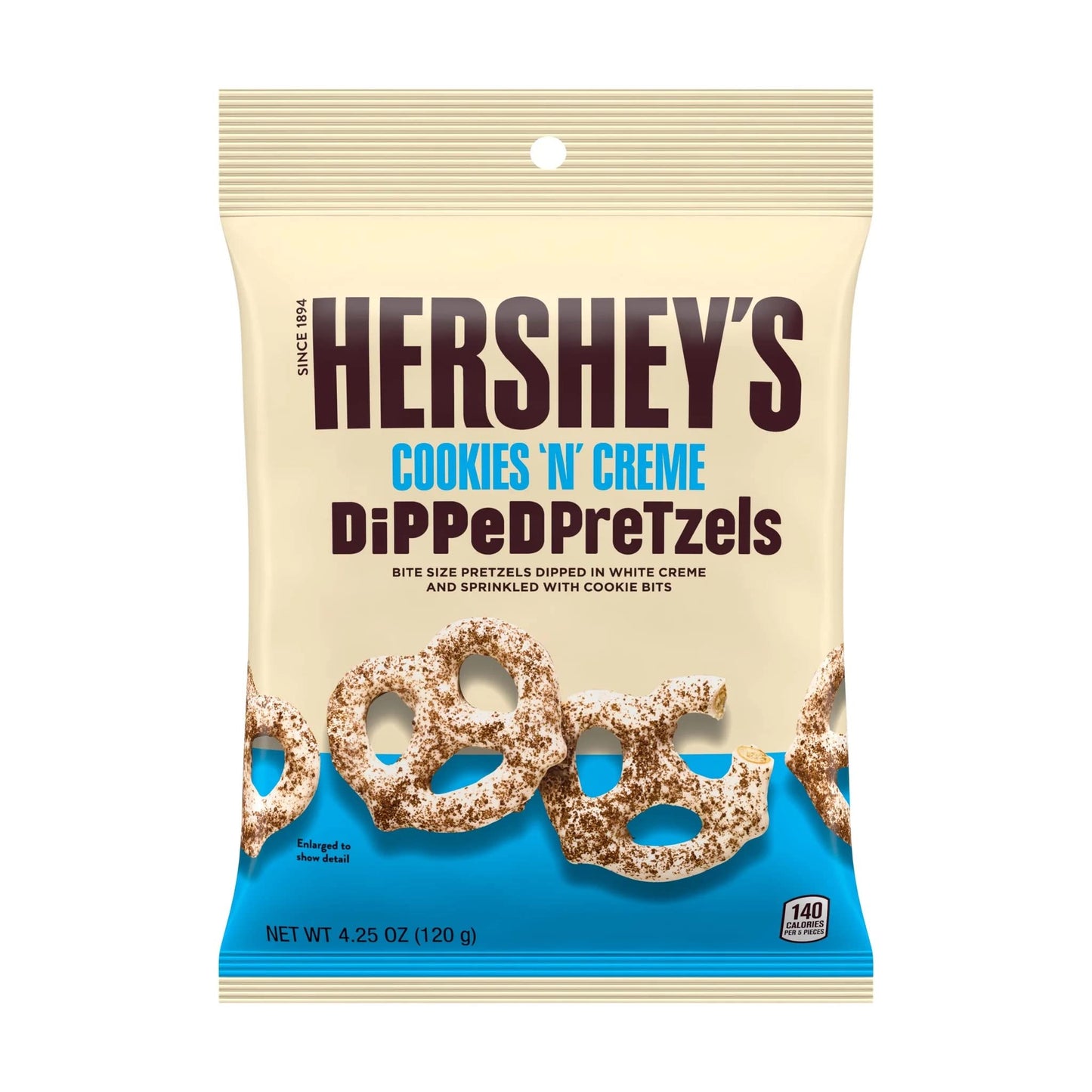 Hershey's Cookies 'N' Creme Dipped Pretzels (120g)